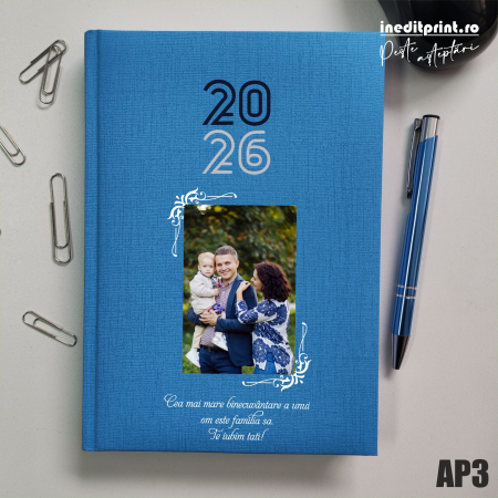 Agende C - Agenda personalizata 2026 Foto + Text AP3