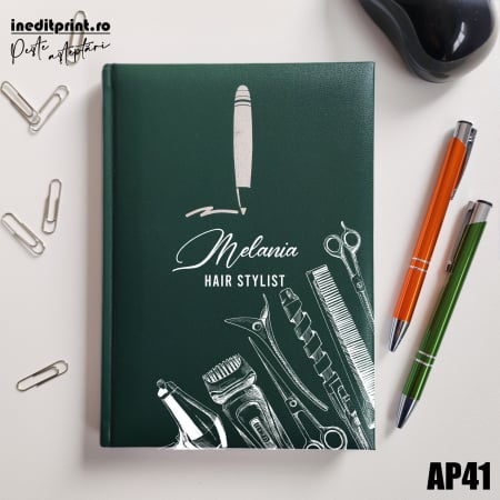 Agende C - Agenda personalizata 2026 Hair Stylist AP41