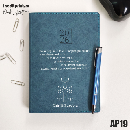 Agende C - Agenda personalizata 2026 Lider adevarat AP19