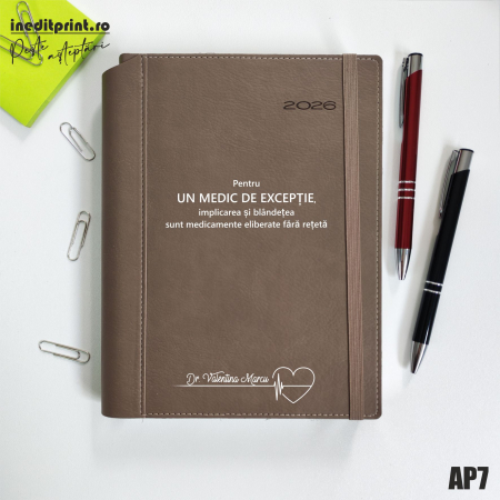 Agende C - Agenda personalizata 2026 Medic de exceptie AP7