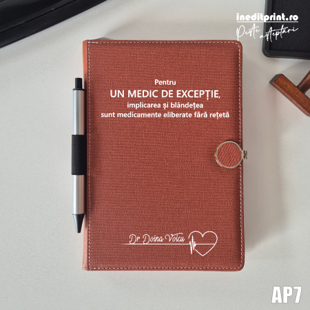 Agende 2026 - Agenda personalizata 2026 Medic de exceptie AP7