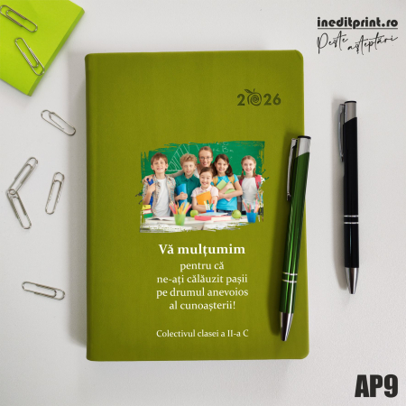 Agende C - Agenda personalizata 2026 Multumiri AP9