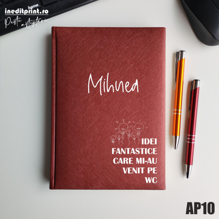 Agenda personalizata 2026 Idei noi AP10