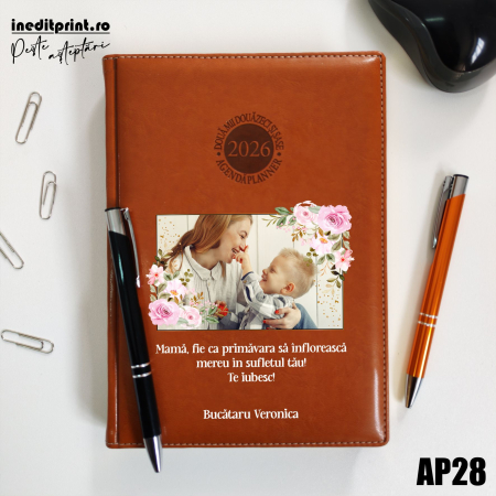 Agenda personalizata 2026 Primavara AP28