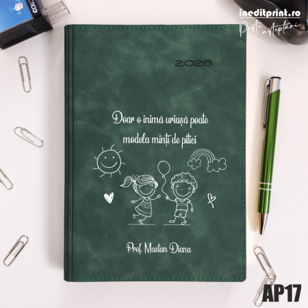 Evenimente - Agenda personalizata 2026 Profesoara AP17