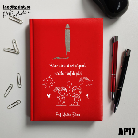 Cadouri - Agenda personalizata 2026 Profesoara AP17