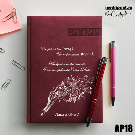Agenda personalizata 2026 Profesor grozav AP18 [0]