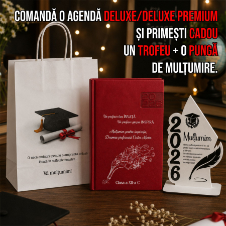 Agende C - Agenda personalizata 2026 Profesor grozav AP18