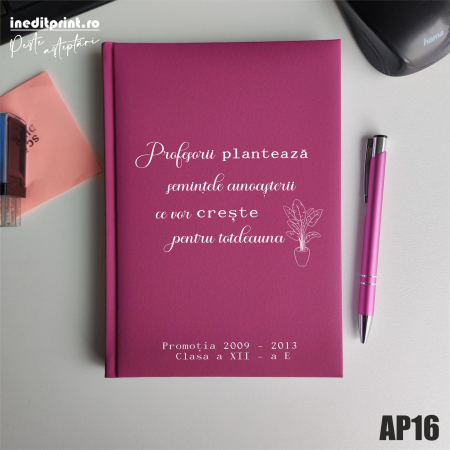 Agende C - Agenda personalizata 2026 Semintele cunoasterii AP16
