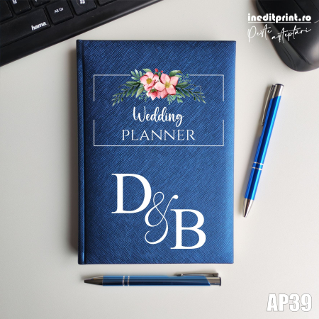 Valentines Day - Agenda personalizata 2026 Wedding Planner AP39
