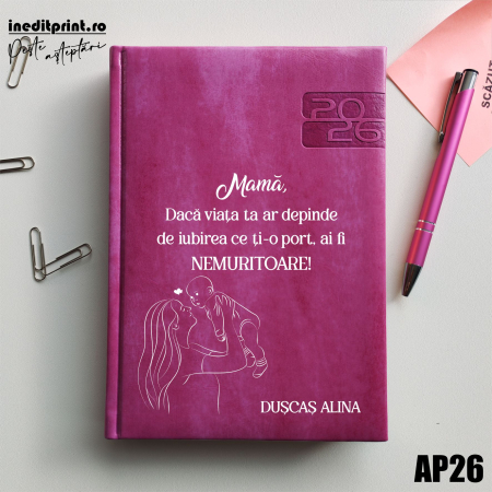 Agenda personalizata 2026 Ziua mamei AP26 [14]