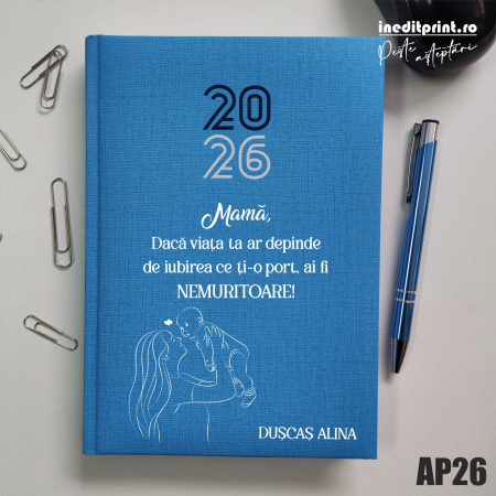 Agenda personalizata 2026 Ziua mamei AP26 [80]