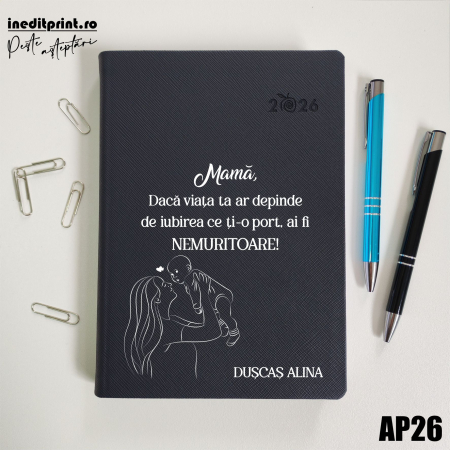 Agenda personalizata 2026 Ziua mamei AP26 [24]