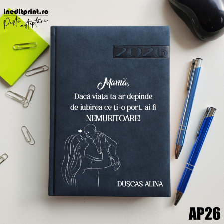 Agenda personalizata 2026 Ziua mamei AP26 [28]