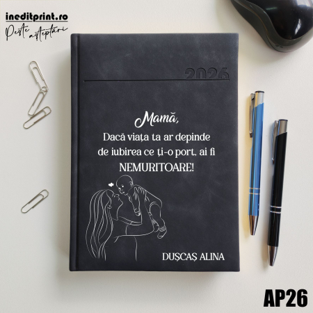 Agenda personalizata 2026 Ziua mamei AP26 [31]