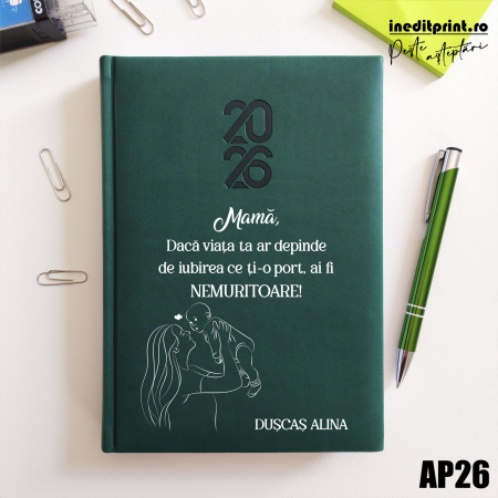 Agenda personalizata 2026 Ziua mamei AP26 [44]