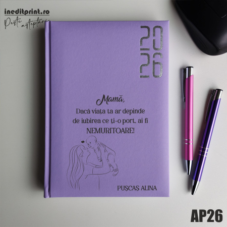 Agenda personalizata 2026 Ziua mamei AP26 [46]