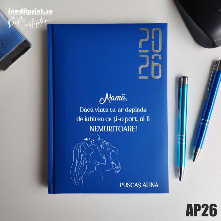 Agenda personalizata 2026 Ziua mamei AP26 [52]