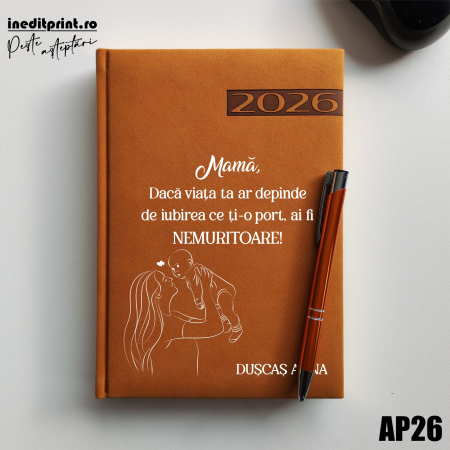 Agenda personalizata 2026 Ziua mamei AP26 [75]