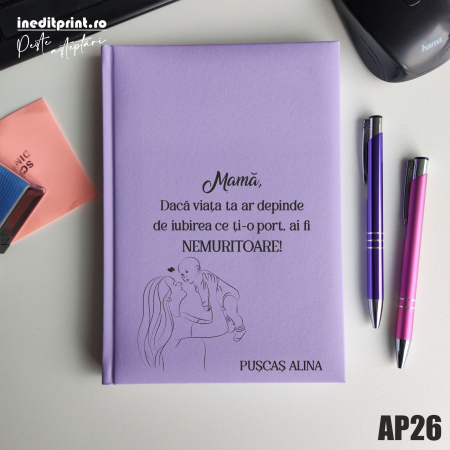 Agenda personalizata 2026 Ziua mamei AP26 [77]