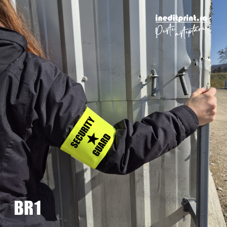 Imbracaminte Reflectorizanta - Banderola personalizata reflectorizanta BR1