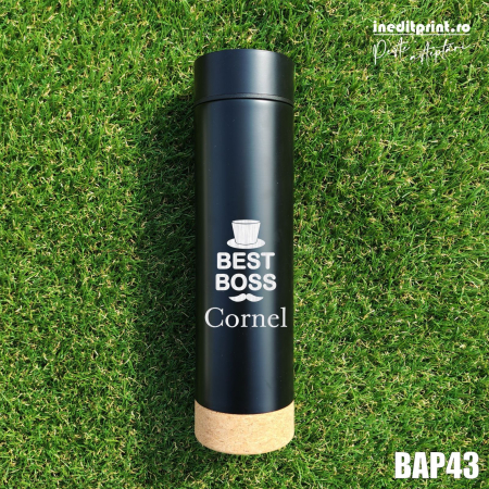 Cadouri - Bidon/Termos personalizat Boss BAP43
