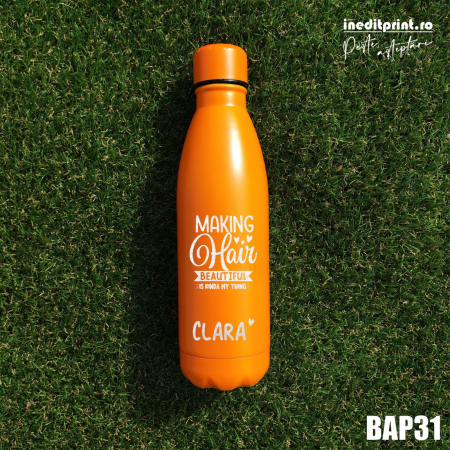 Bidoane si termosuri - Bidon/Termos personalizat Hair BAP31