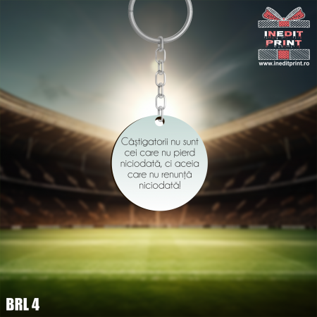 Breloc personalizat cu citat BRL4 [1]