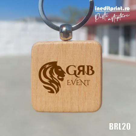 Breloc personalizat cu logo și text BRL20 [2]