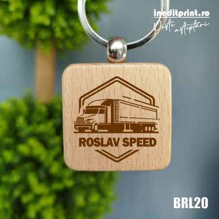Breloc personalizat cu logo și text BRL20 [1]