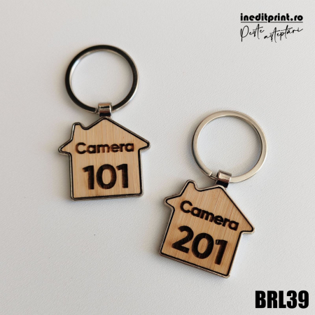 Breloc Personalizat Numar Camera BRL39 [1]