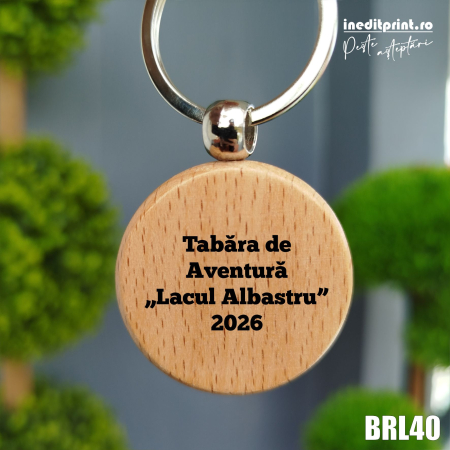 Breloc personalizat pentru Tabara BRL40 [1]