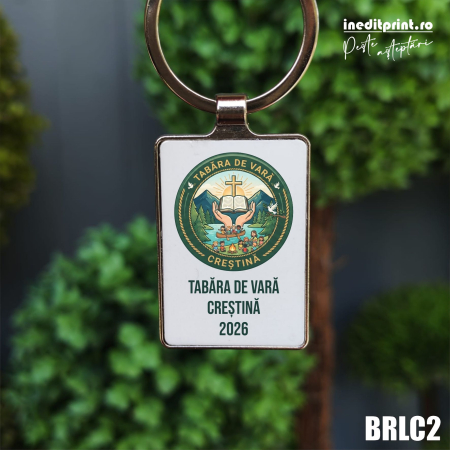 Brelocuri - Breloc personalizat pentru Tabara BRLC2