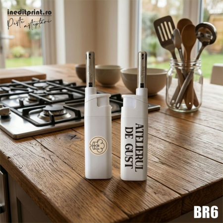 Brichete F - Bricheta de bucatarie Personalizata cu logo si nume Restaurant BR6
