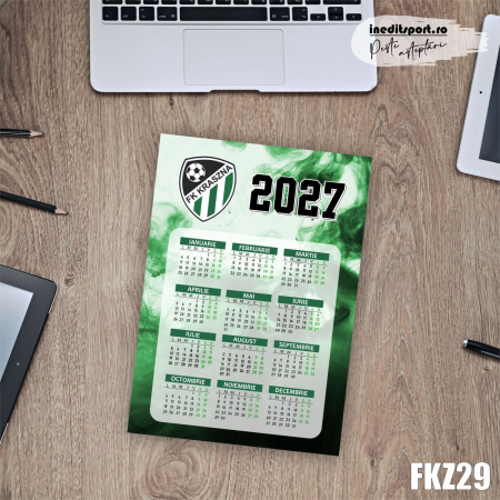 FK Kraszna - Calendar magnetic persinaluzat FK Kraszna, A4 - FKZ29