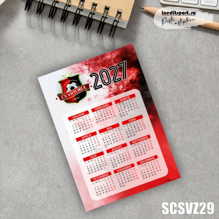 C.S. Viitorul Zalau - Calendar magnetic personalizat C.S. Viitorul Zalau - SCSVZ29