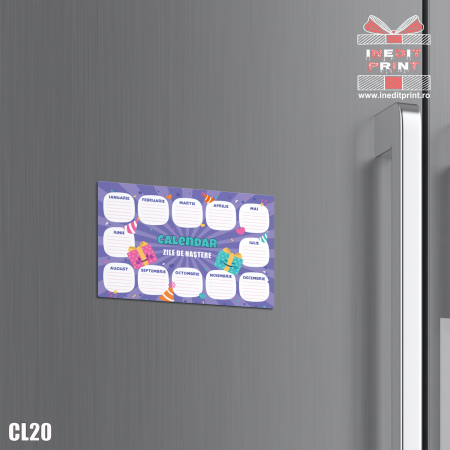 Calendar magnetic Zile de nastere - CL20 [2]