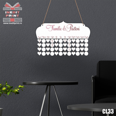 Calendare - Calendar MEMENTO CL33