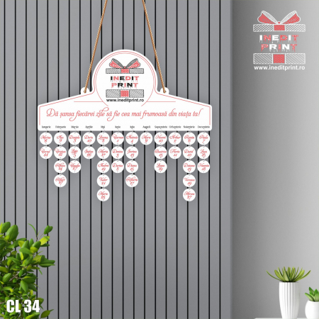 Calendare - Calendar MEMENTO FIRMA CL34