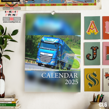 Calendare - Calendar perete personalizat Companii CL6
