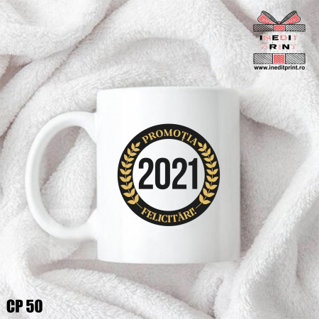Cana personalizata Absolvent CP50