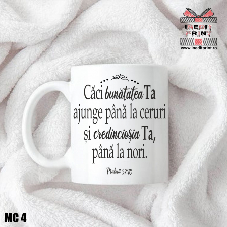 Căni - Cana verset Psalmii 57:10 MC4