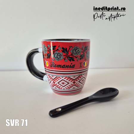Cani - Cana cu lingurita I love Romania SVR71