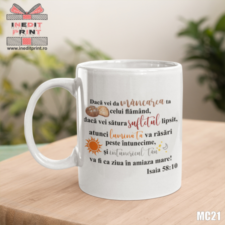 Cadouri Crestine - Cana Isaia 58:10 MC21