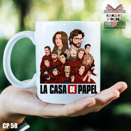 Cadouri - Cana La Casa de Papel CP58