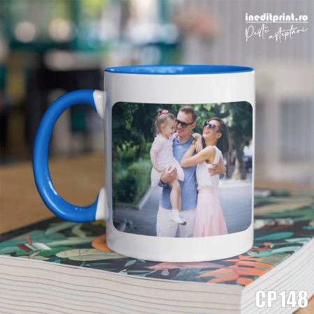 Cana personalizata cu 2 poze CP148 [1]