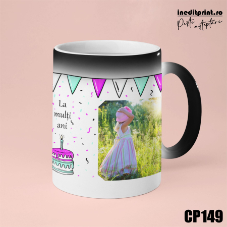 Cana personalizata cu 2 poze si text CP149 [2]