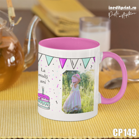 Cana personalizata cu 2 poze si text CP149 [1]