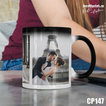 Cana personalizata cu 3 poze CP147 [1]