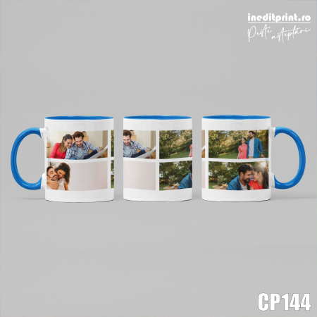Cana personalizata cu 4 poze CP144 [2]